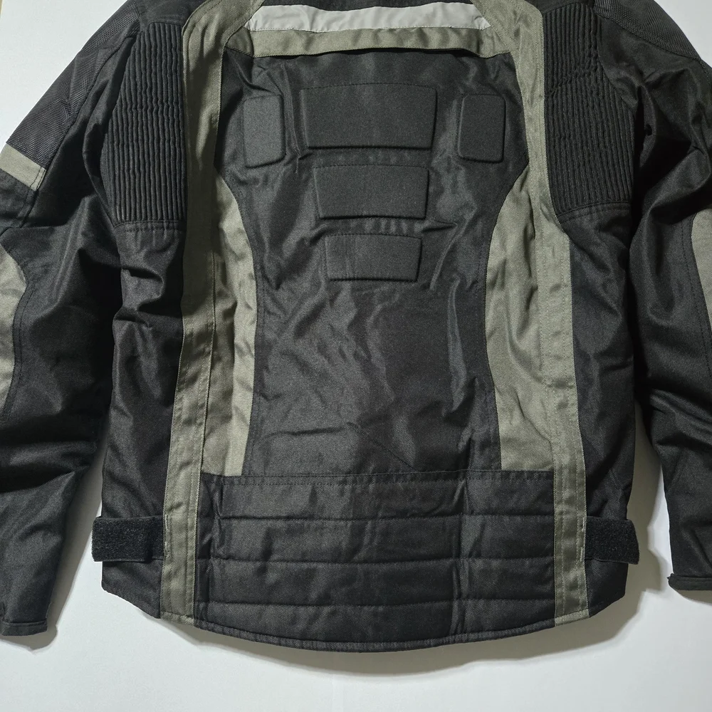 ILM Motorcycle Riding Jacket Men's Size S Black & Gray Jacket NWT - Picture 10 of 13